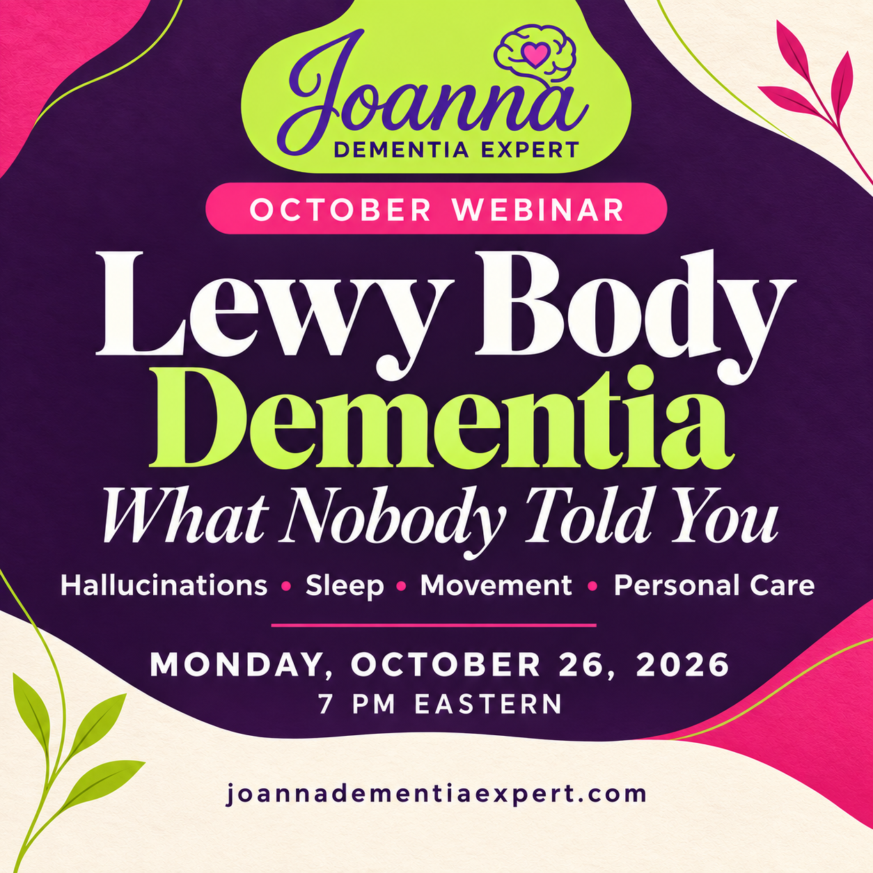 Product image for Lewy Body Dementia: What Nobody Told You