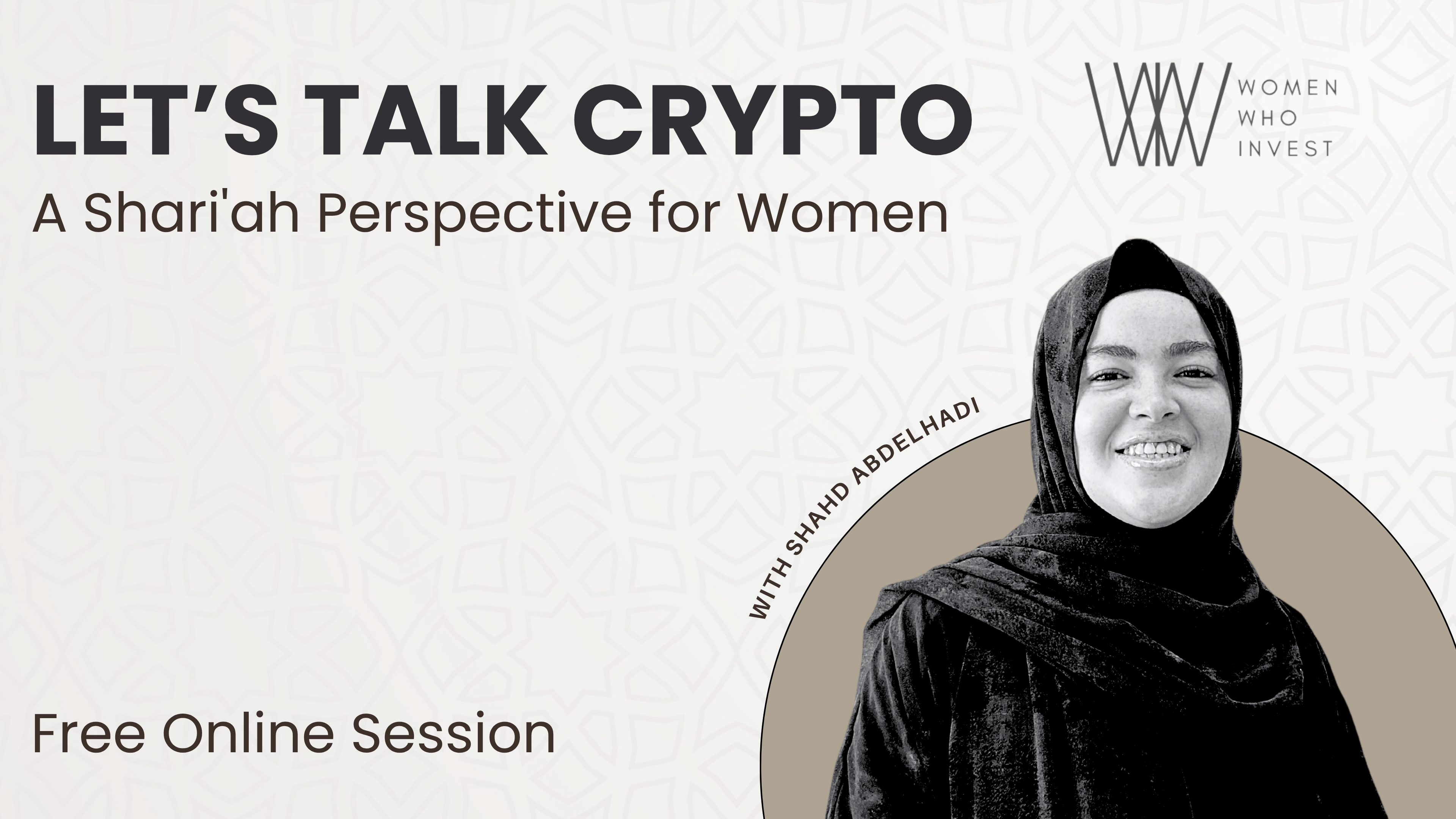 Product image for Free Online Session: Let's Talk About Crypto