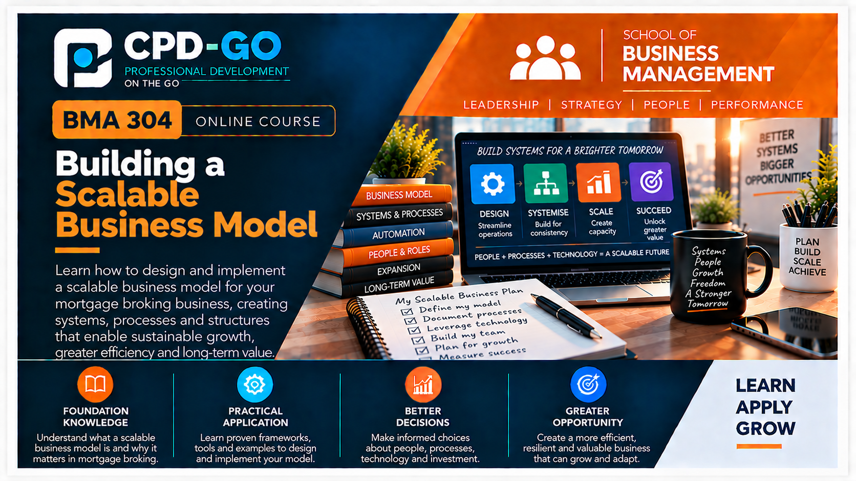 Product image for BMA 304 - Building a Scalable Business Model