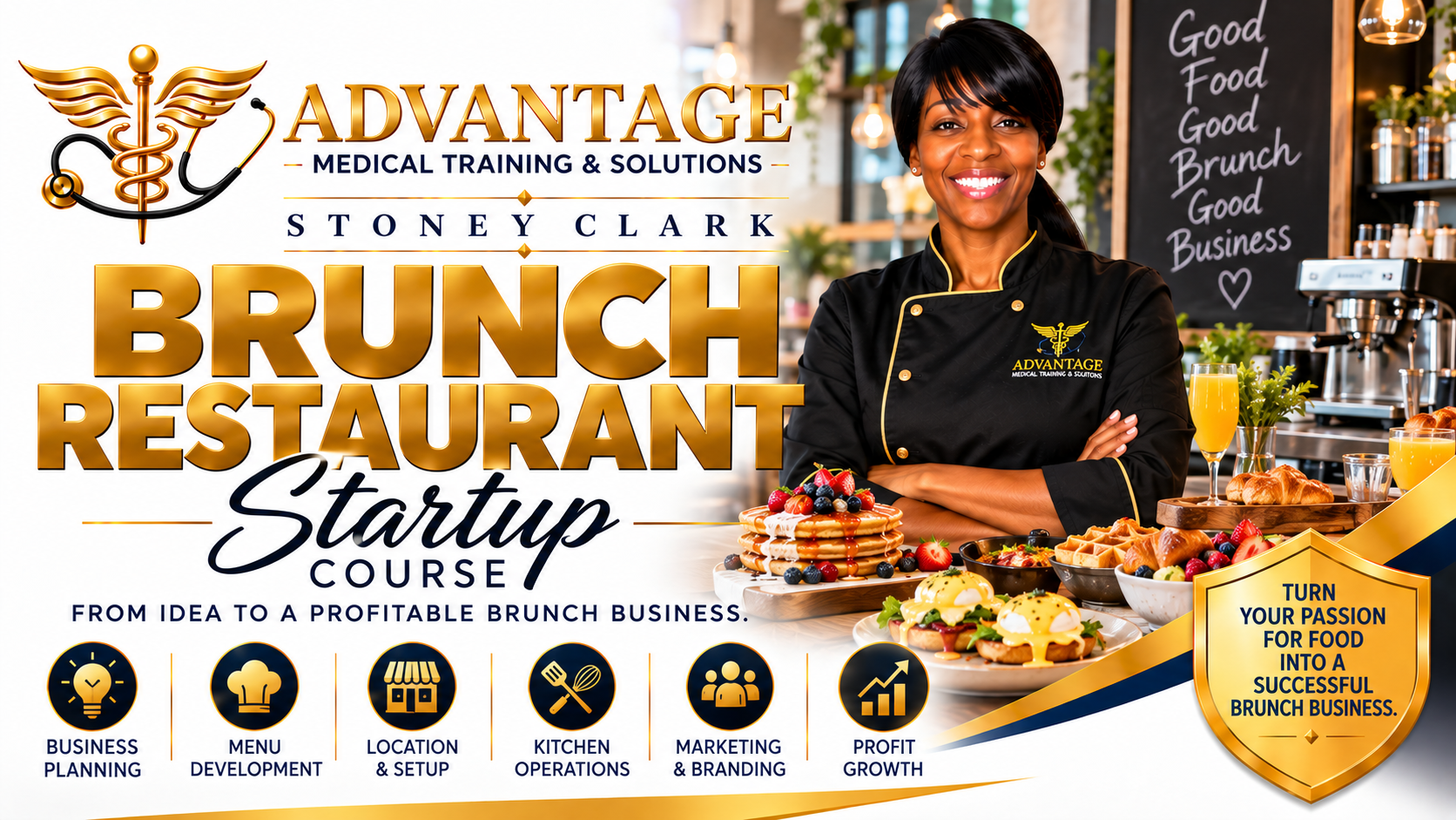 Product image for Brunch Restaurant Startup Course