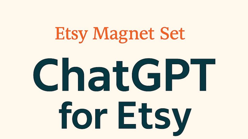 Product image for ChatGPT for Etsy