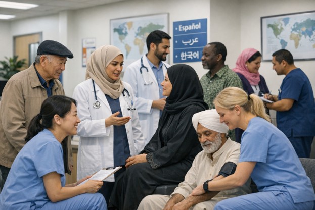 Product image for Global Patient Support & Cross-Cultural Care Service