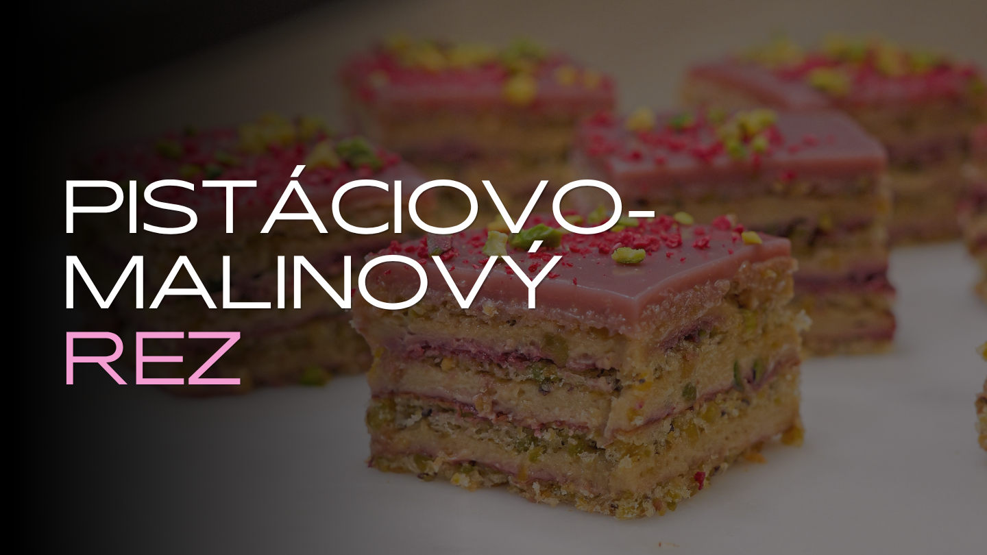 Product image for Video kurz - Pistáciovo-malinový rez