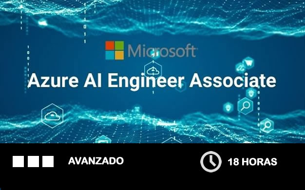 Imagen de producto para Certificación de Microsoft: Ingeniero asociado de IA de Azure - Curso completo