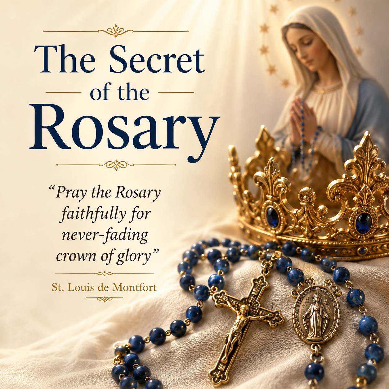St. Louis de Montfort The Secret of the Rosary: