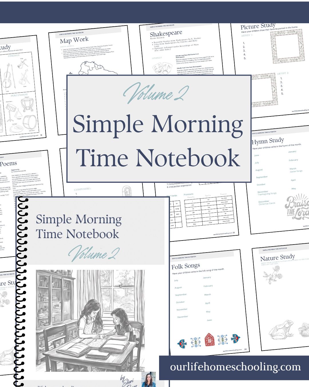 Product image for Volume 2 Simple Morning Time Notebook