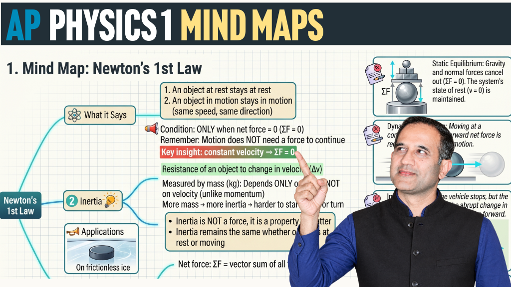 Product image for AP Physics 1: Mind Maps