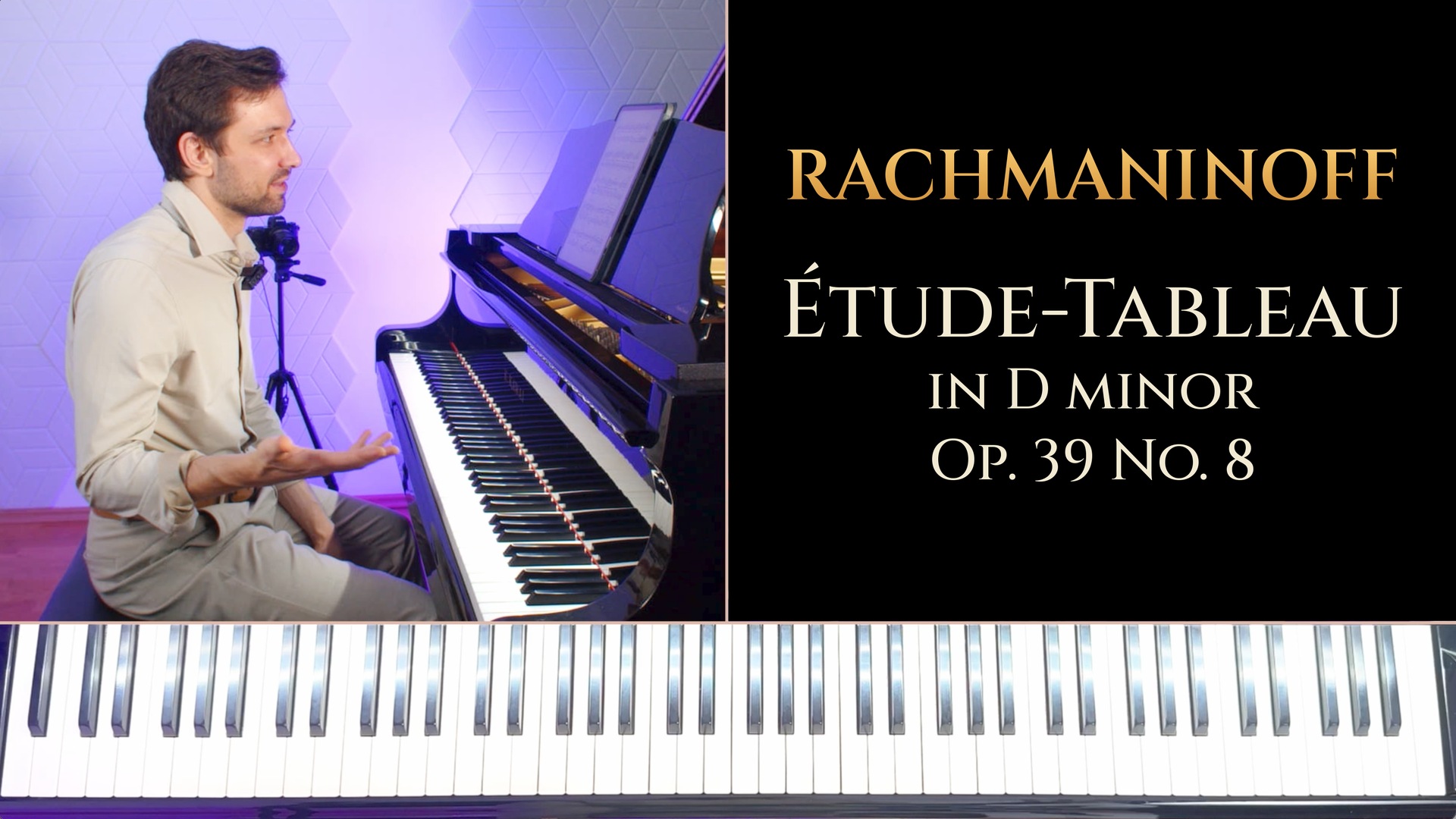 Product image for Sergei Rachmaninoff Etude-Tableau op. 39 No. 8 in D minor