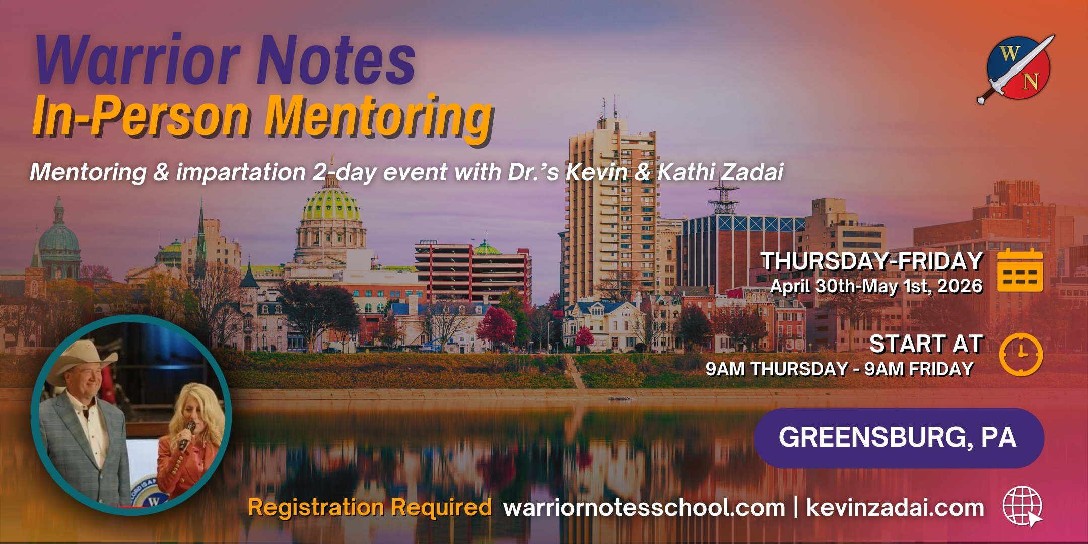Greensburg PA In-Person Mentoring April 2026