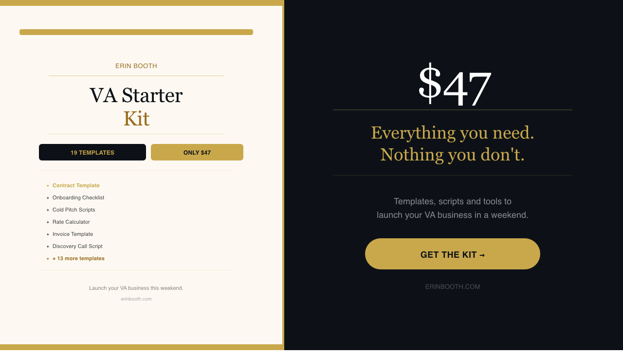 Product image for The VA Starter Kit