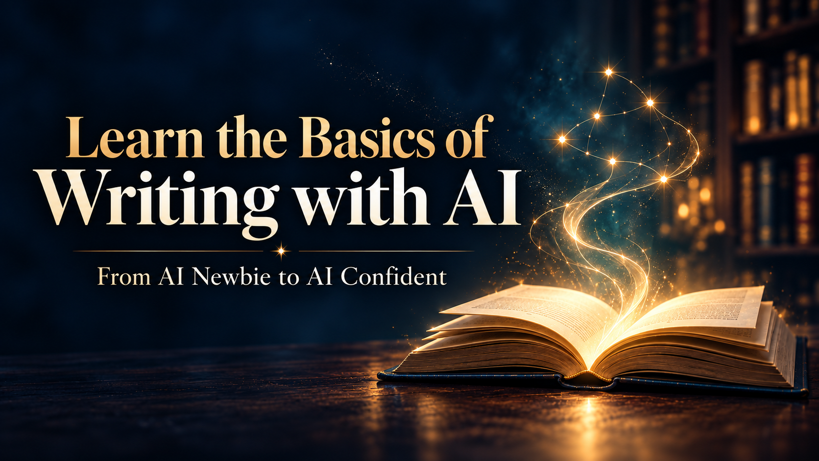 Product image for 🌑 MID: Introduction to AI Basics for Fiction Writing
