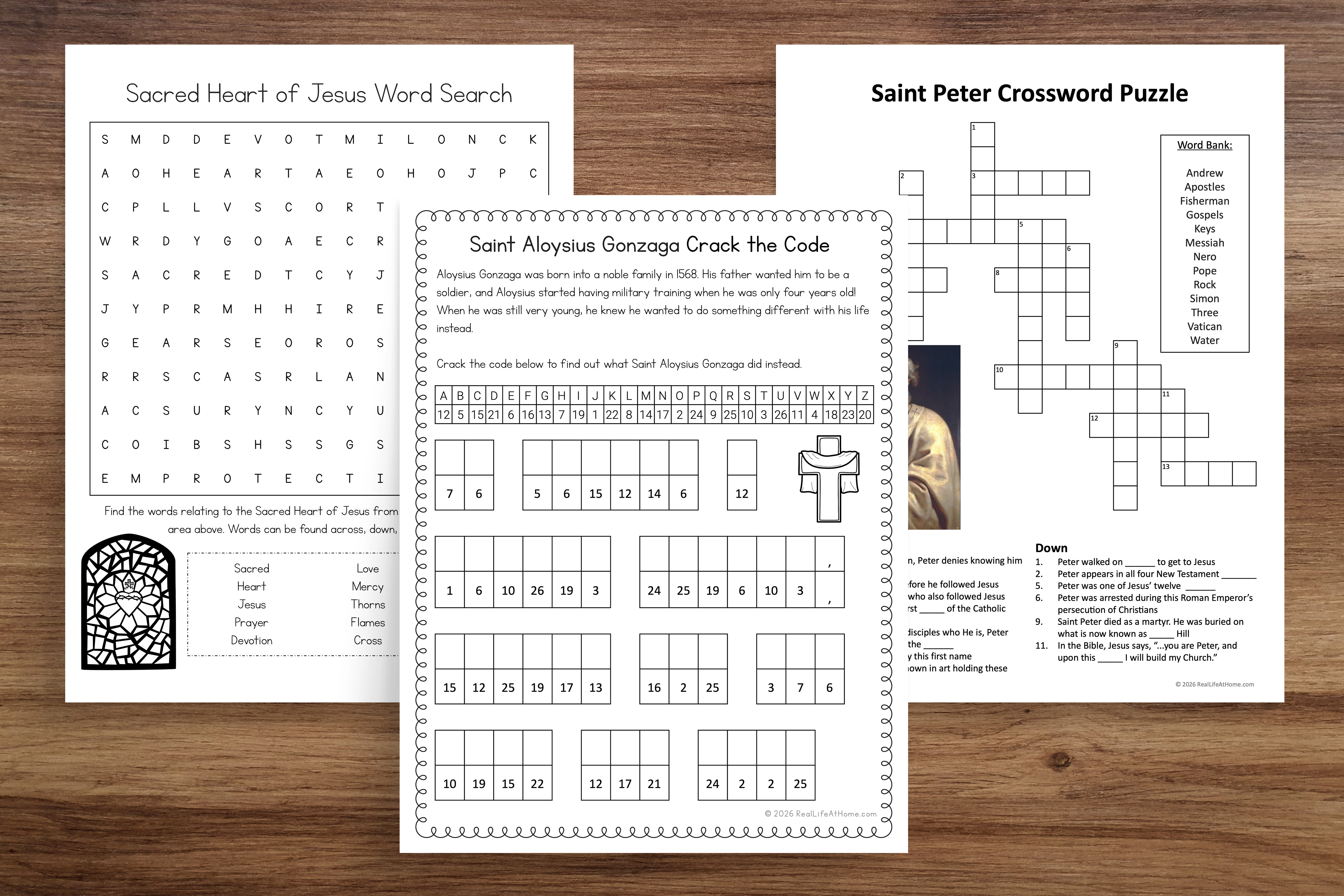 Sample of June 2026 Activity Pages