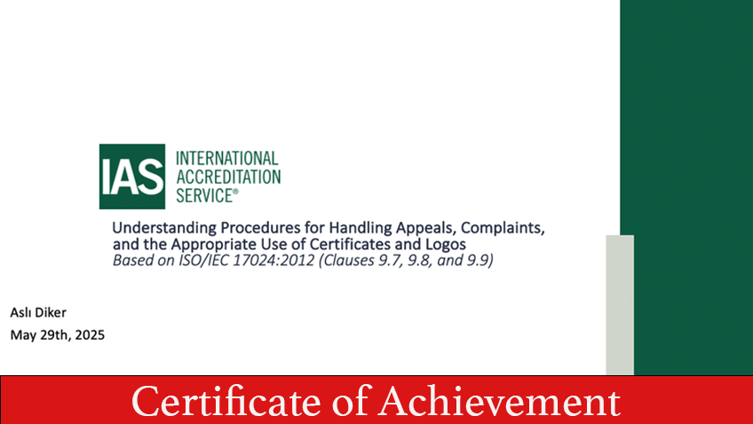 Product image for 3003-Understanding ISO/IEC 17024 for Personnel Certification Webinar 6 - Handling Appeals, Complaints, and Use of Certificates