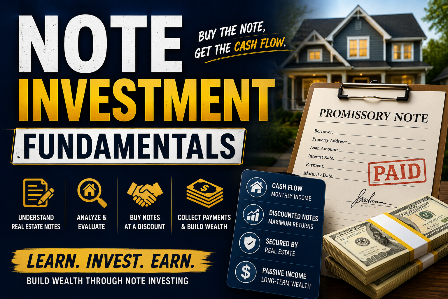 Product image for Note Investing Fundamentals