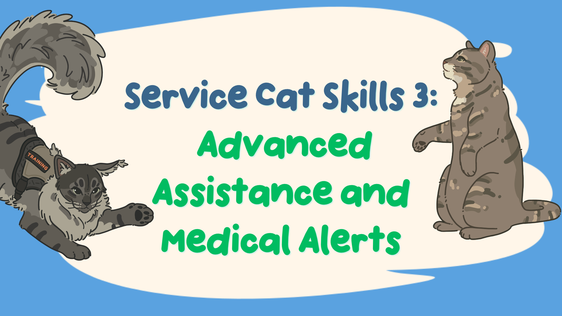 Product image for Service Cat Skills 3: Advanced Assistance and Medical Alerts