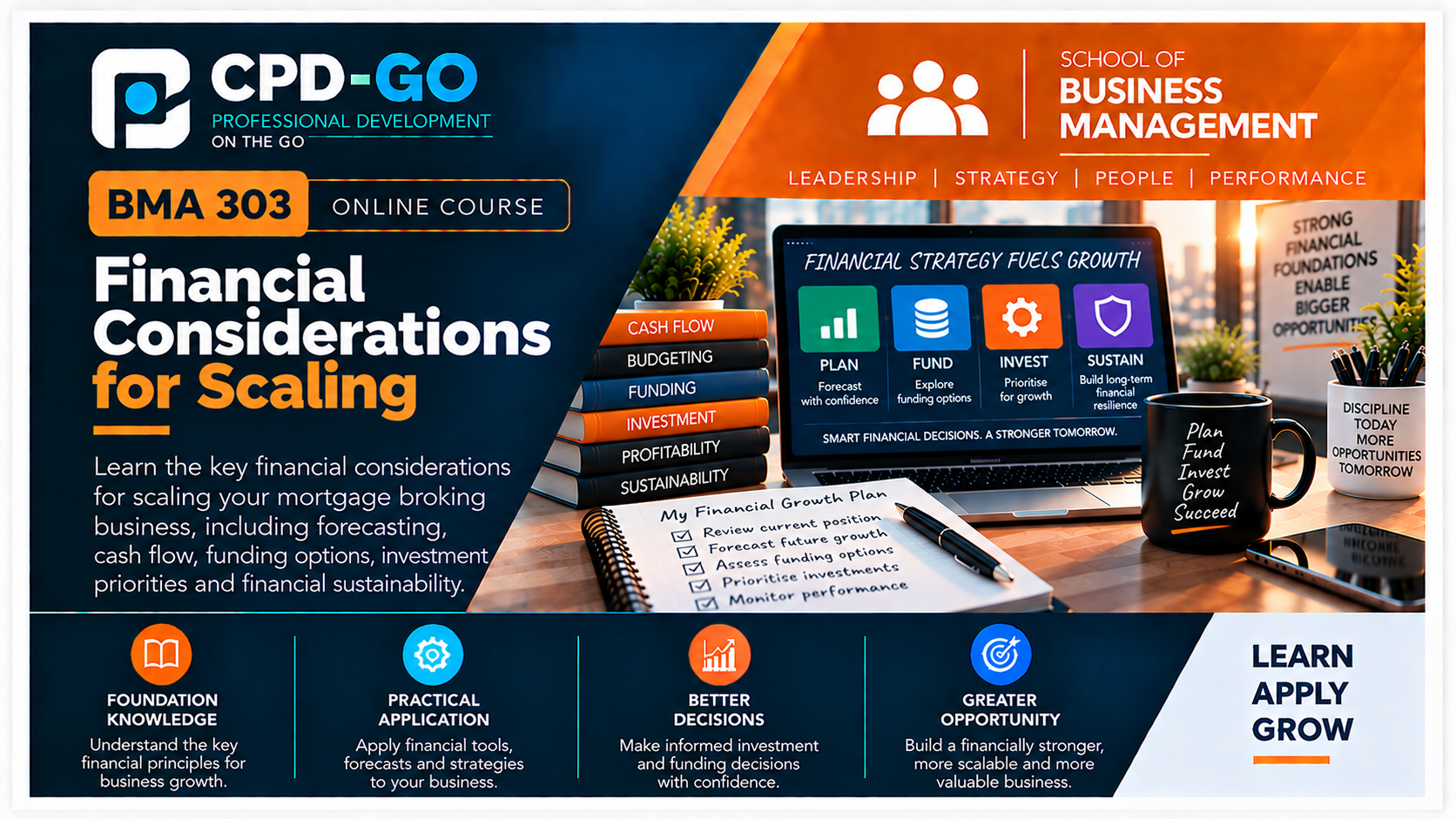 Product image for BMA 303 - Financial Considerations for Scaling