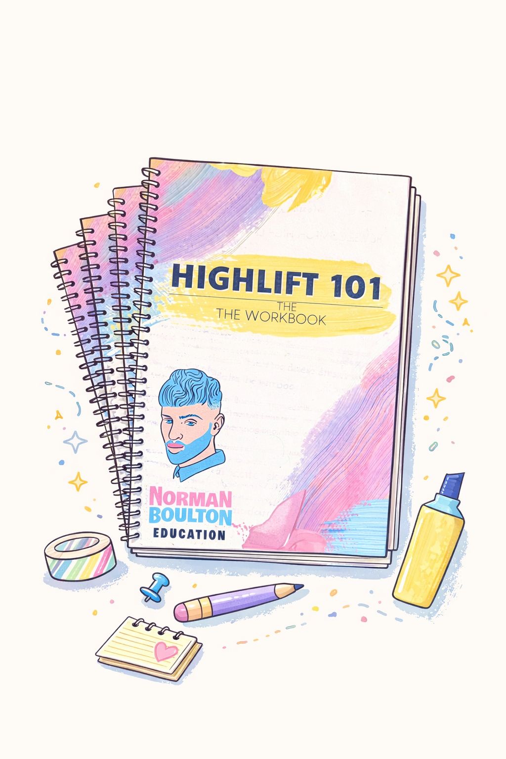 Product image for High Lift Tint 101 | Online Course, Physical Workbook + 1:1 Call