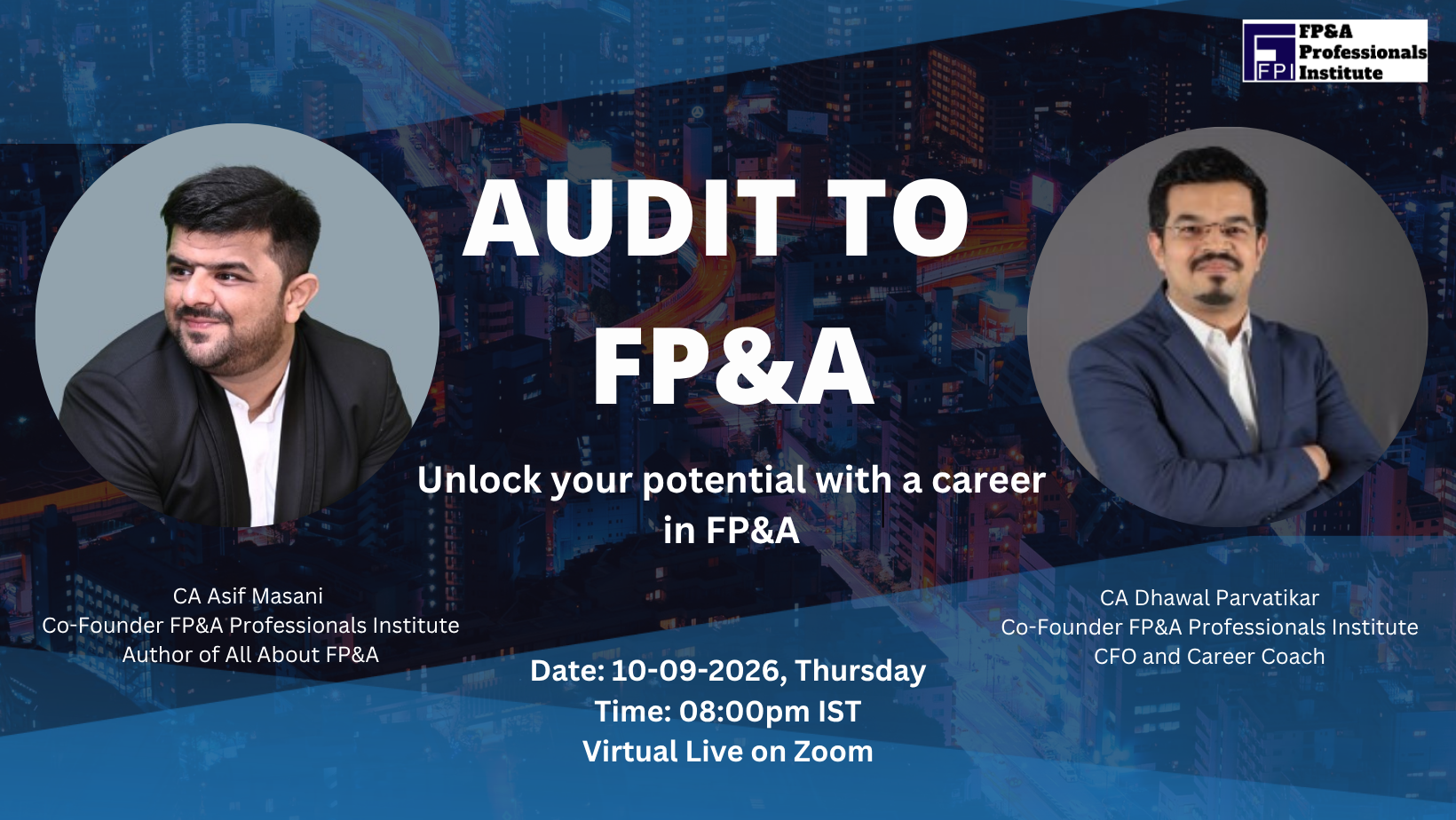 Product image for Audit to FP&A