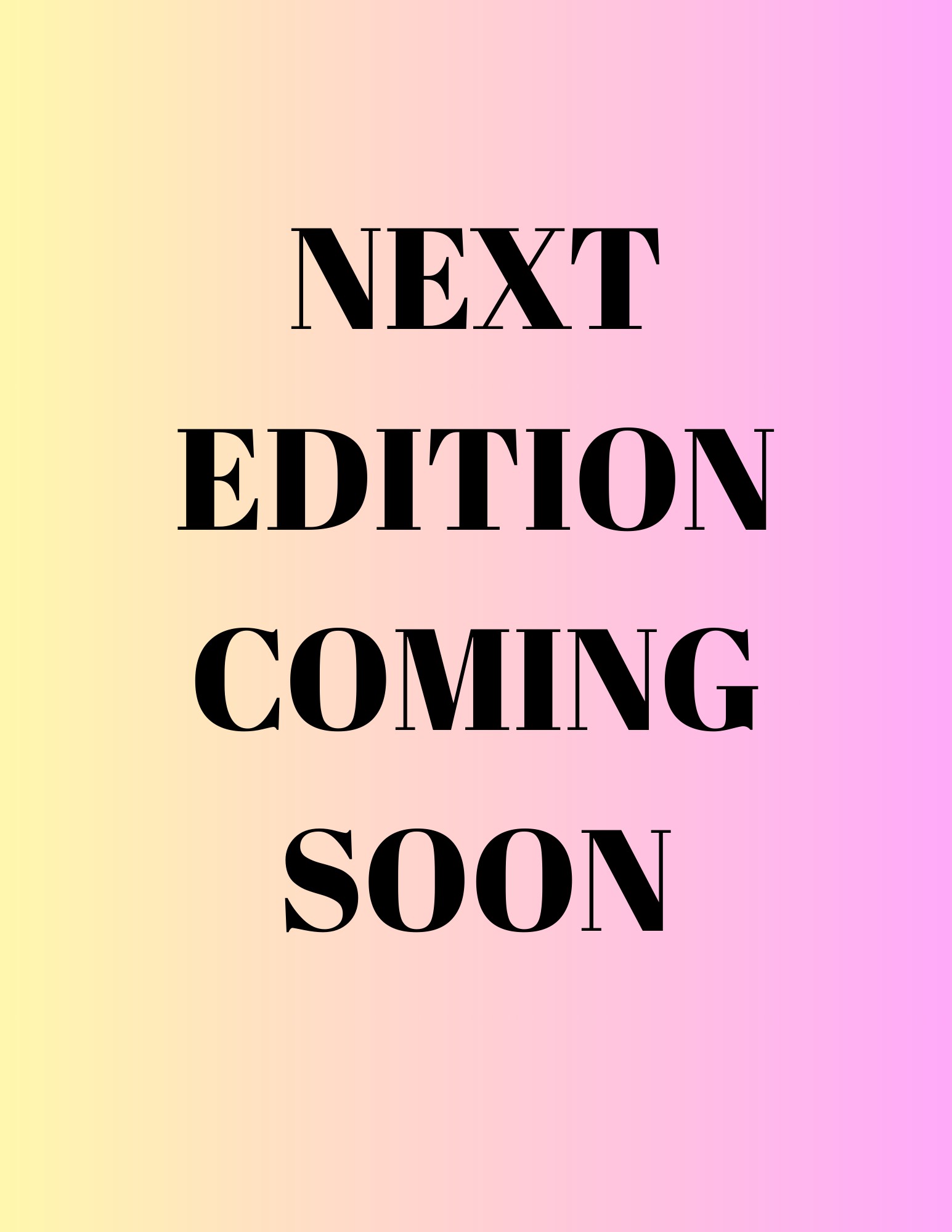 Coming Soon Pic