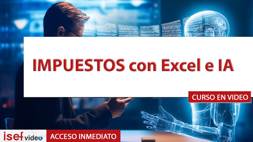Imagen de producto para IMPUESTOS con Excel e IA 