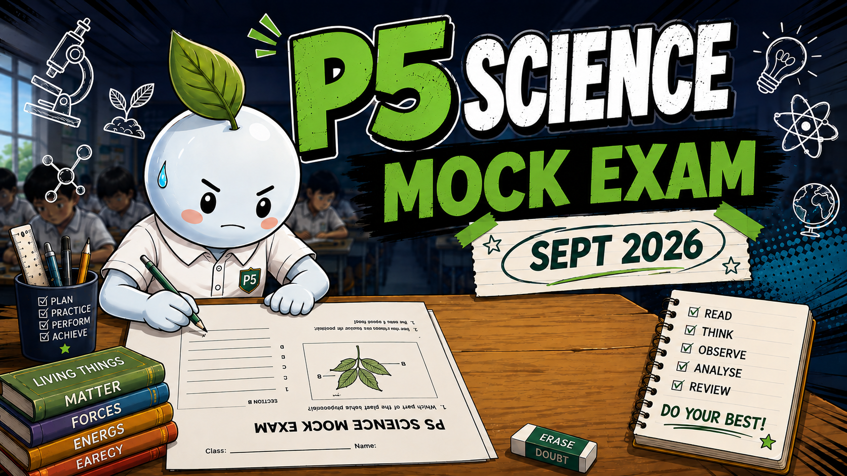 Product image for P5 Mock Exam 2026 - Science