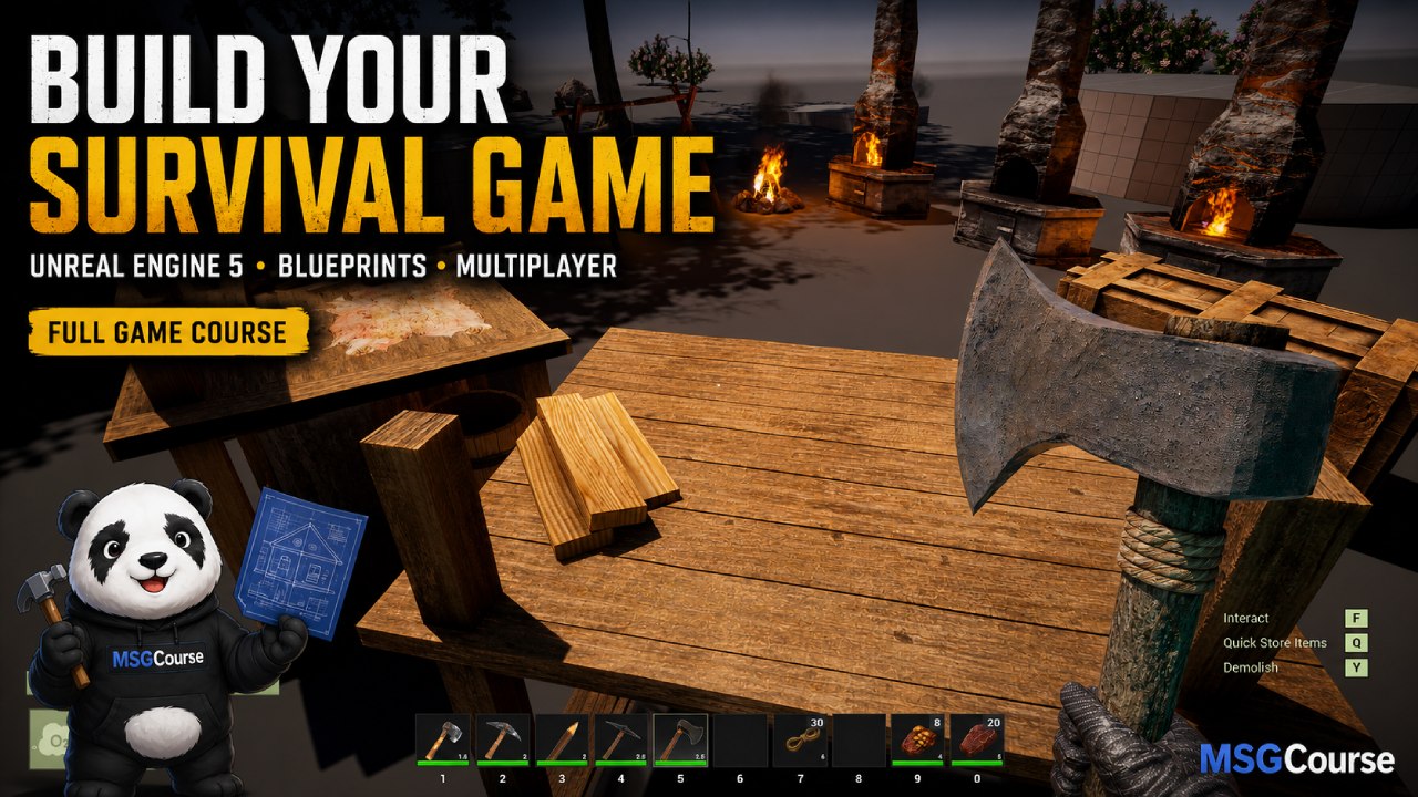 Product image for Multiplayer Game Course - Unreal Engine 5