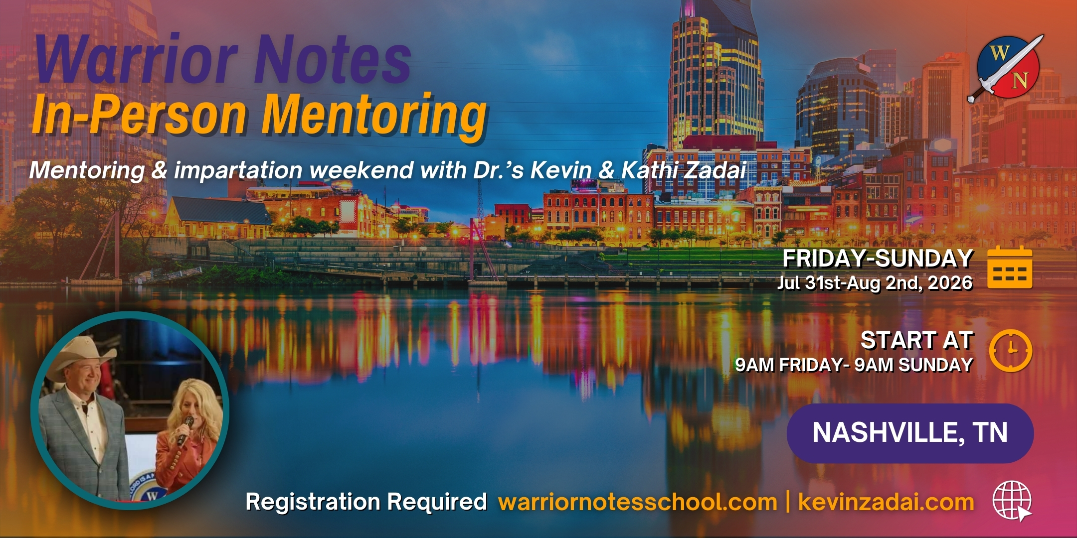 Nashville In-Person Mentoring - July 2026