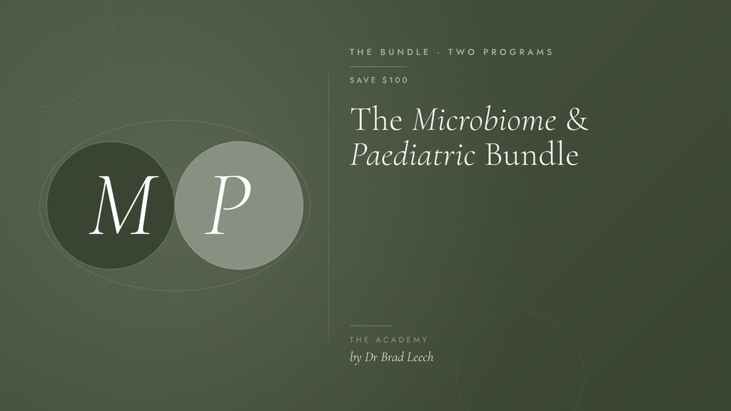 Product image for The Microbiome and Paediatric Bundle