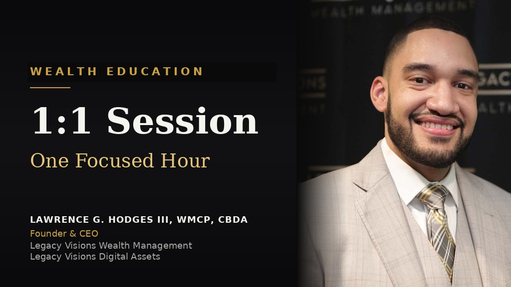 Product image for Wealth Education: 1 Session