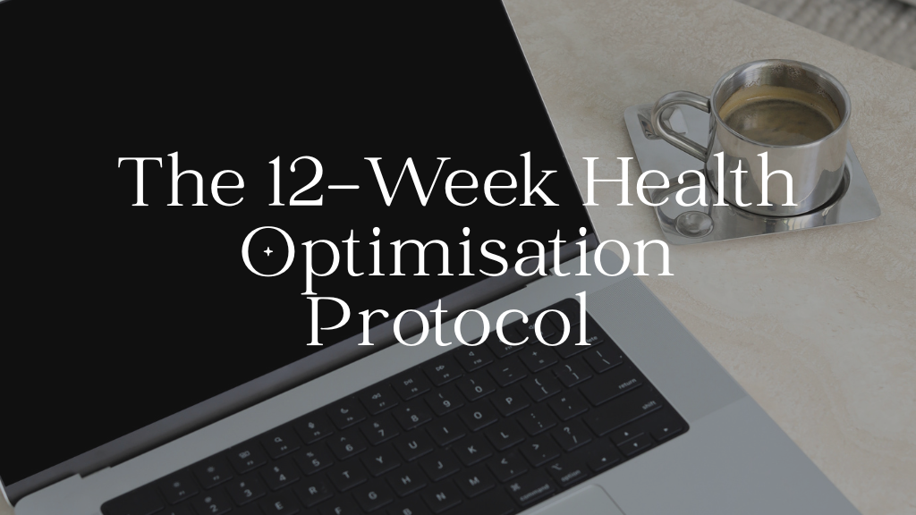 Product image for Self-directed: 12-Week Health Optimisation Protocol 