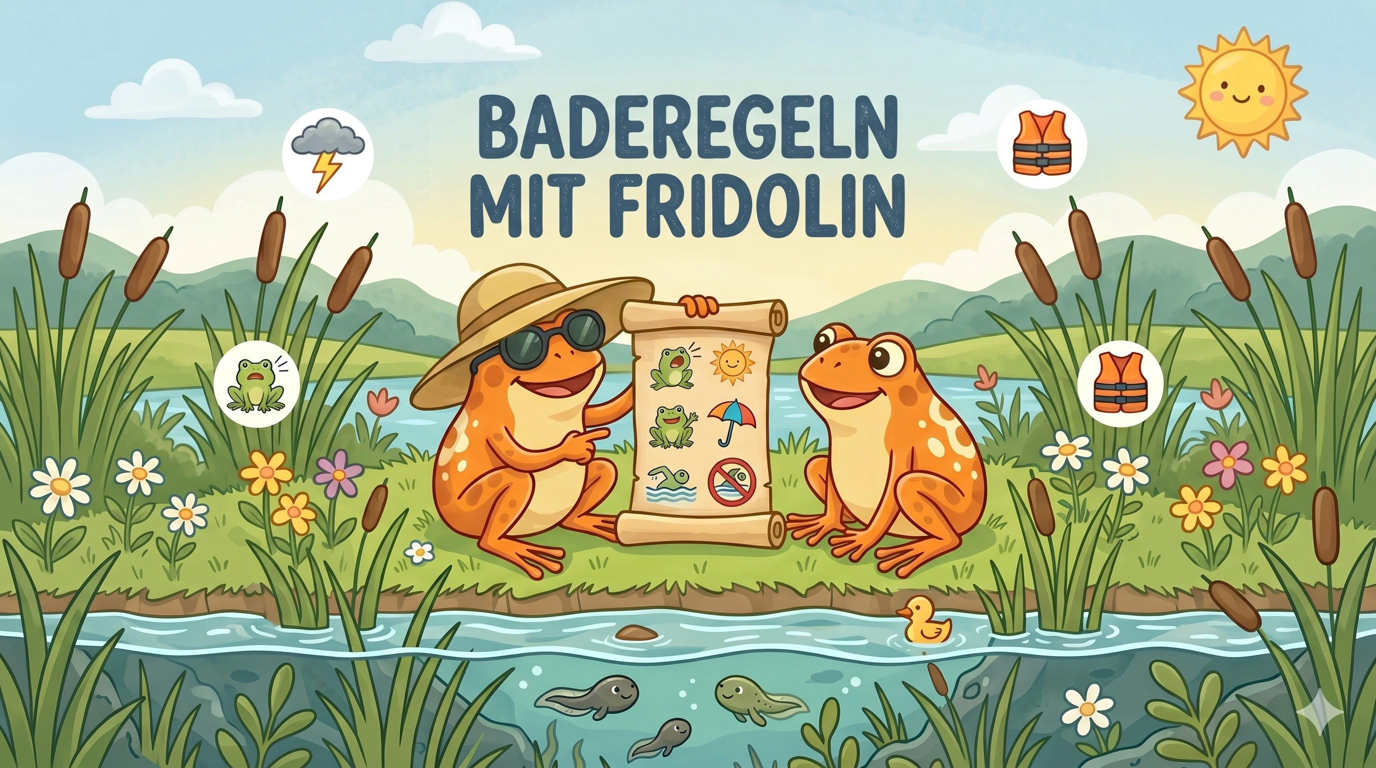 Produktbild für Baderegeln – Sicherer Wasserspaß für die ganze Familie