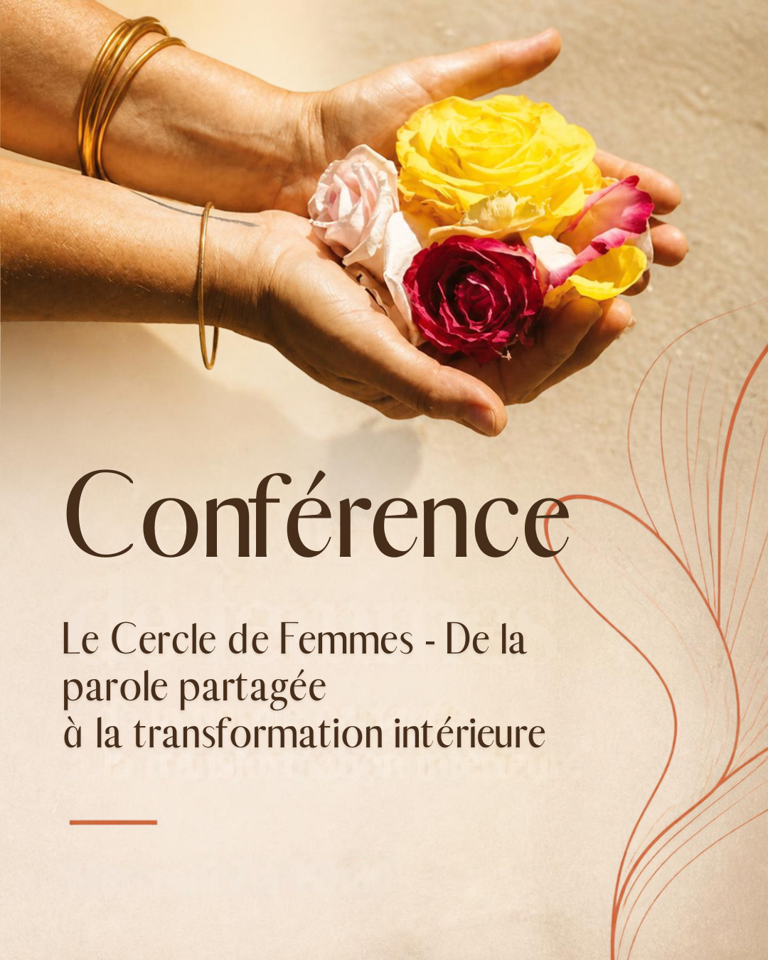 Product image for Conférence : Le Cercle de Femmes - De la parole déposée à la transformation intérieure
