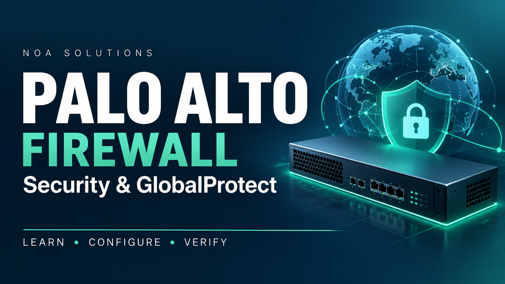 Product image for Palo Alto Firewall — NGFW, Security Policies, GlobalProtect & PCNSA/PCNSE