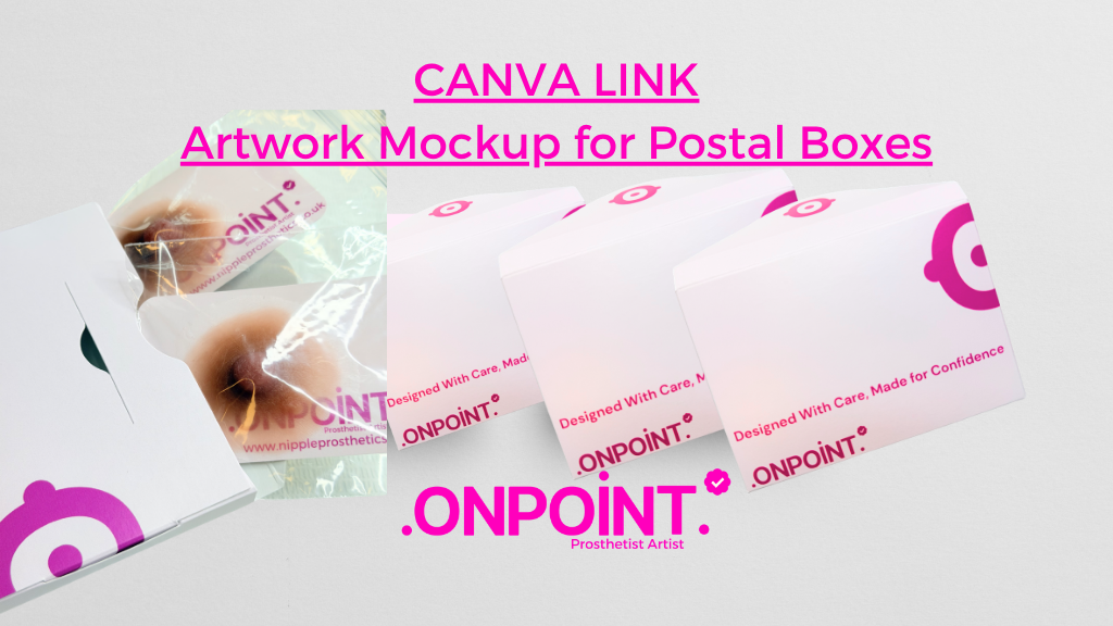 Product image for Printable Personalised Postal Box Envelopes for Prosthetics