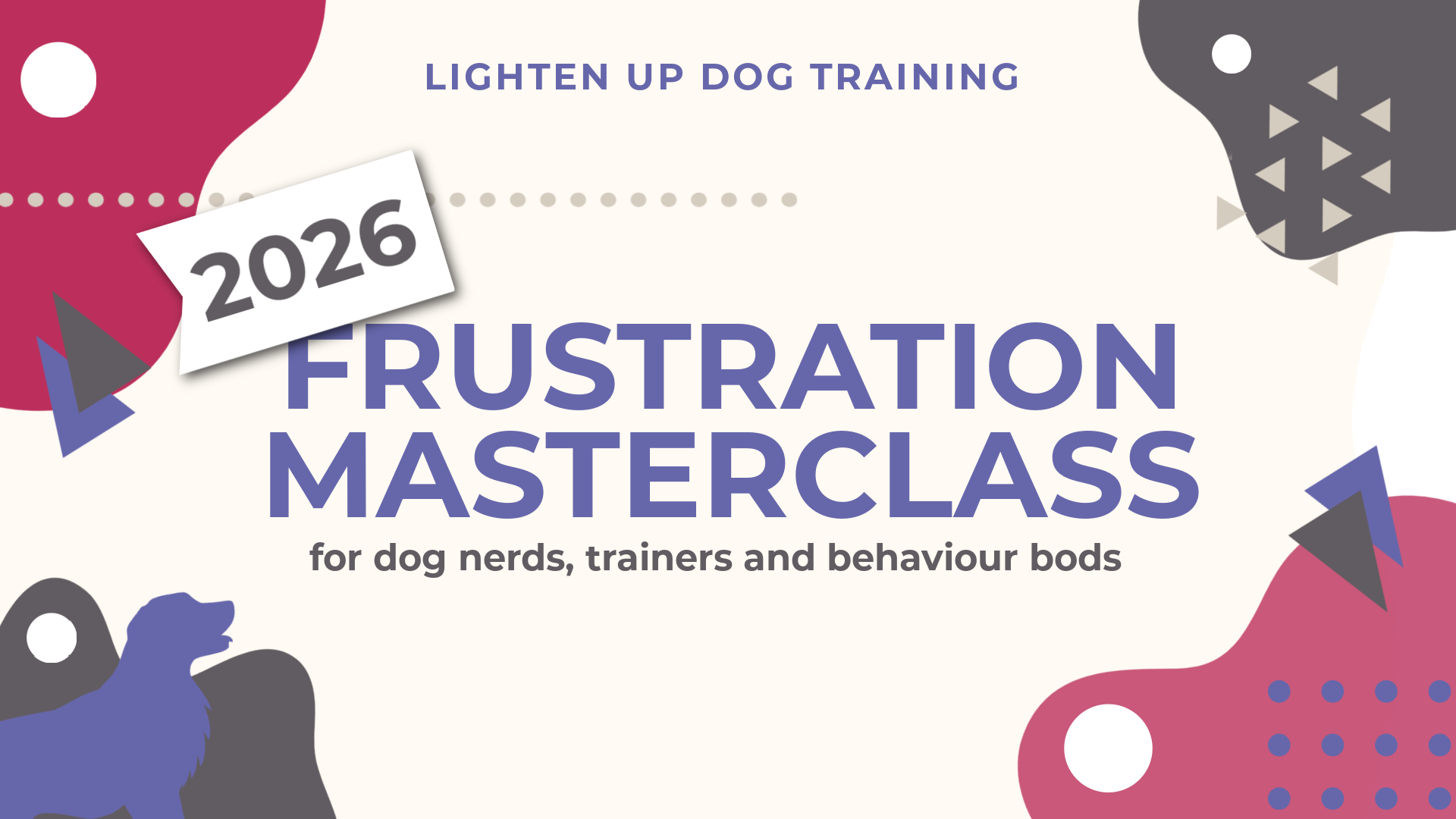 Product image for Frustration Masterclass 2026