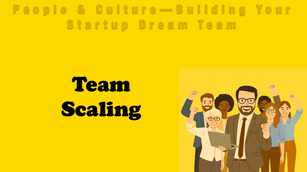 Product image for Team Scaling