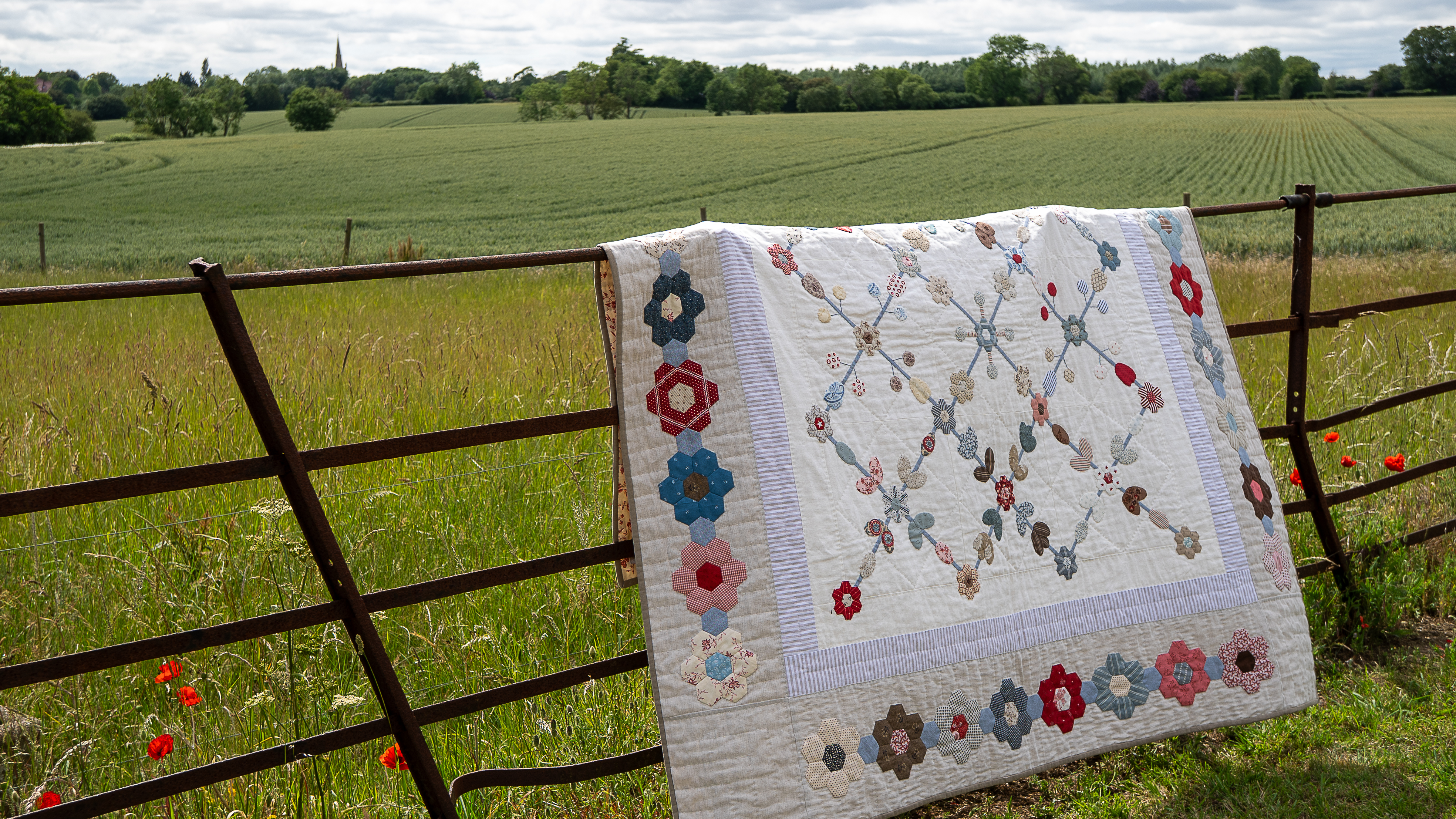 Product image for Floriferous Quilt PDF Pattern