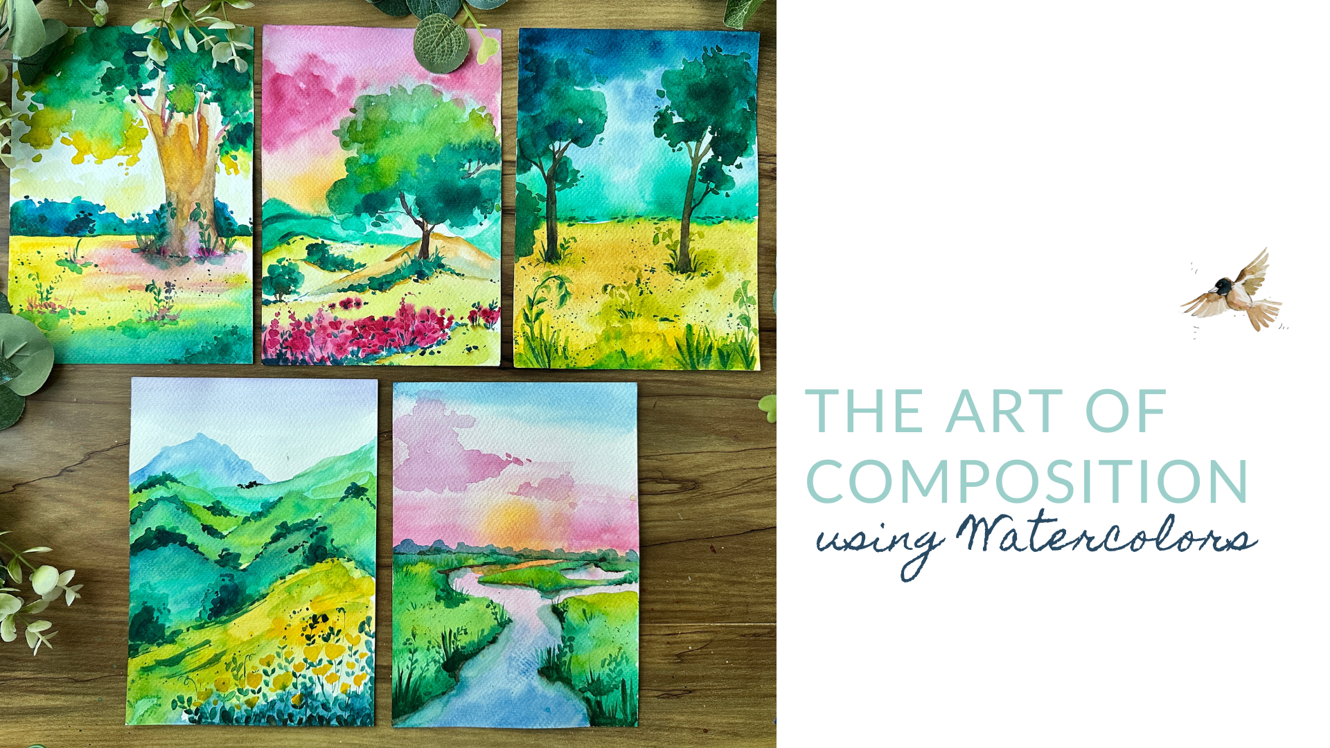 Product image for The Art of Composition using Watercolors