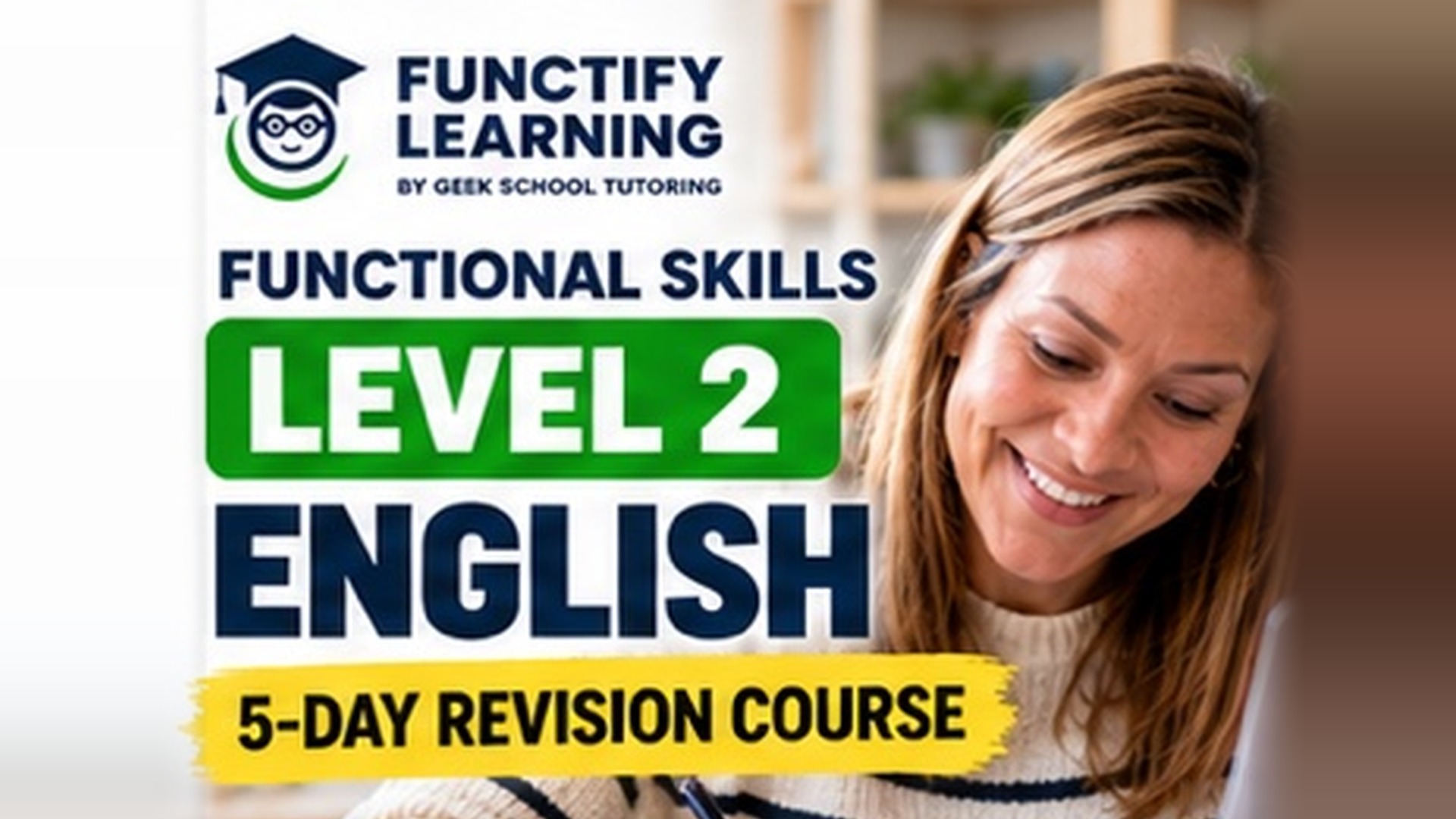 Product image for Functional Skills Level 2 English - 5-Day Revision Course