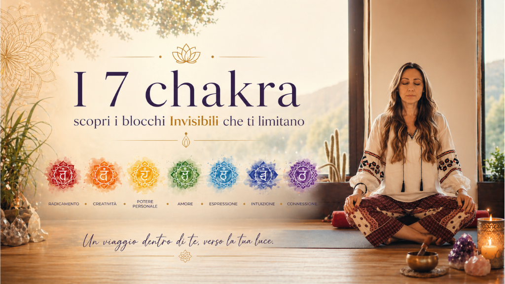 Immagine del prodotto per I 7 Chakra: Scopri i blocchi invisibili che ti limitano