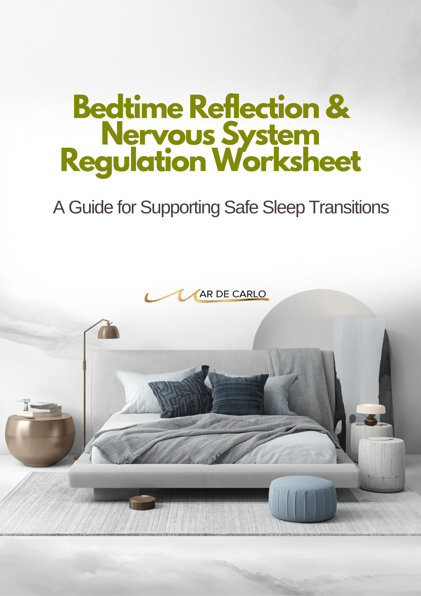 Product image for Bedtime Reflection & Nervous System Regulation Worksheet™
