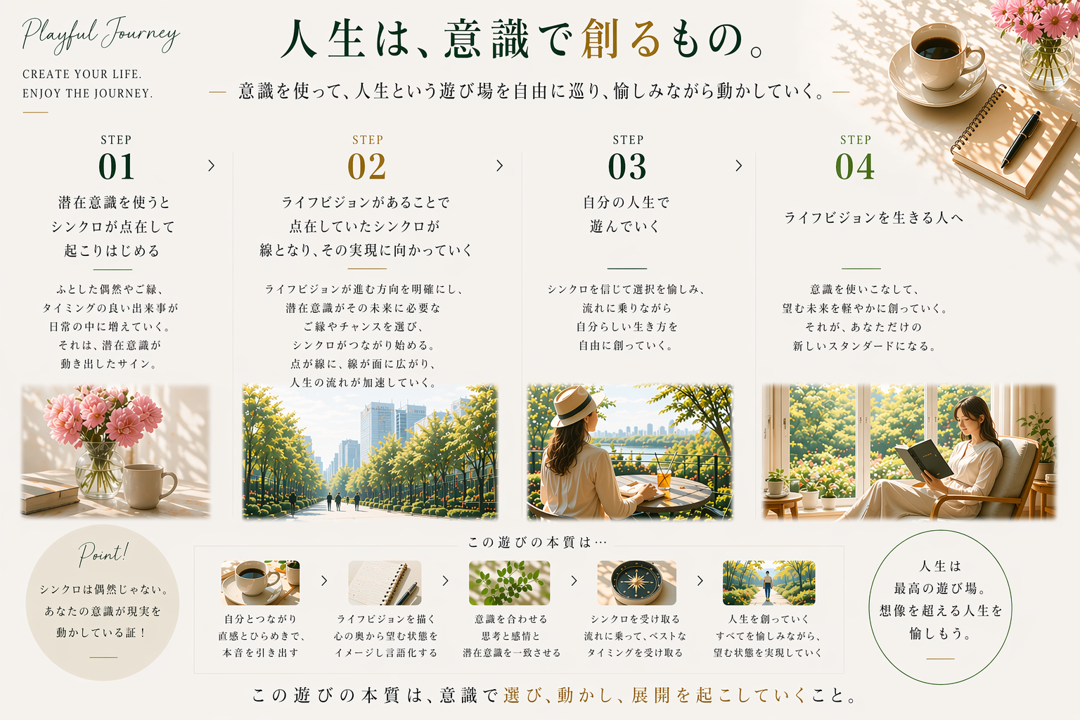 人生は意識で創るもの