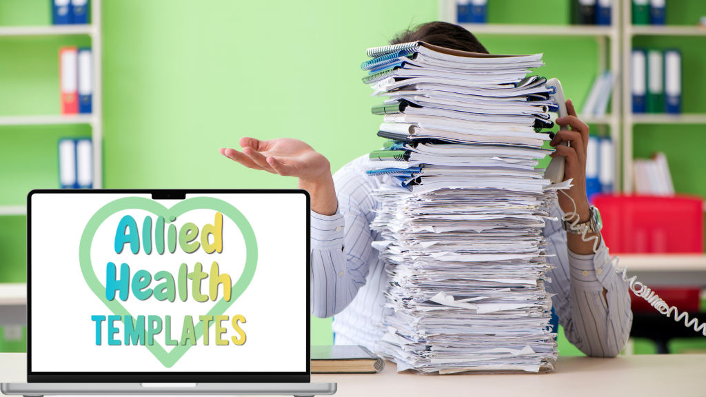 Product image for Allied Health Templates