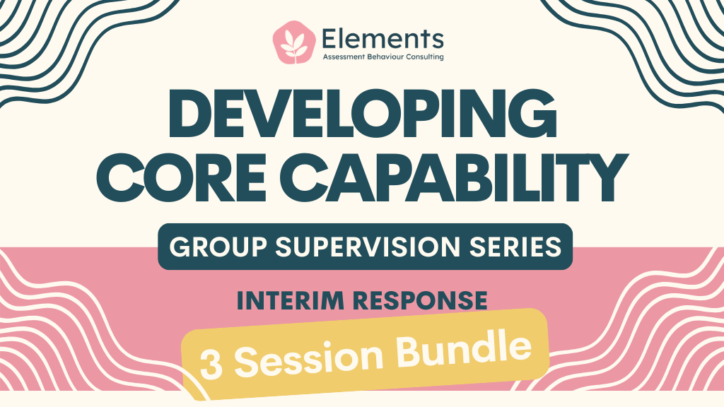 Product image for Developing Core Practitioner Group Supervision (Interim Response)