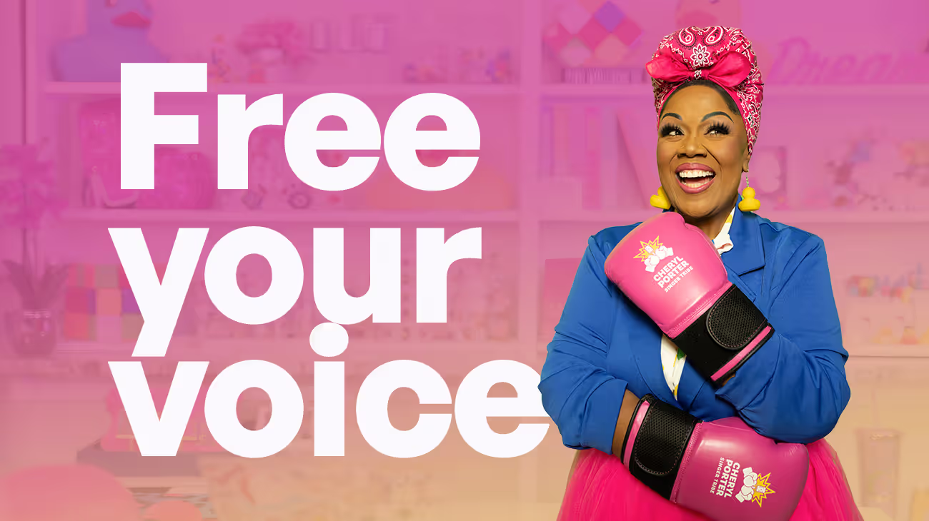 Product image for Free Your Voice - Cheryl Porter Vocal Method