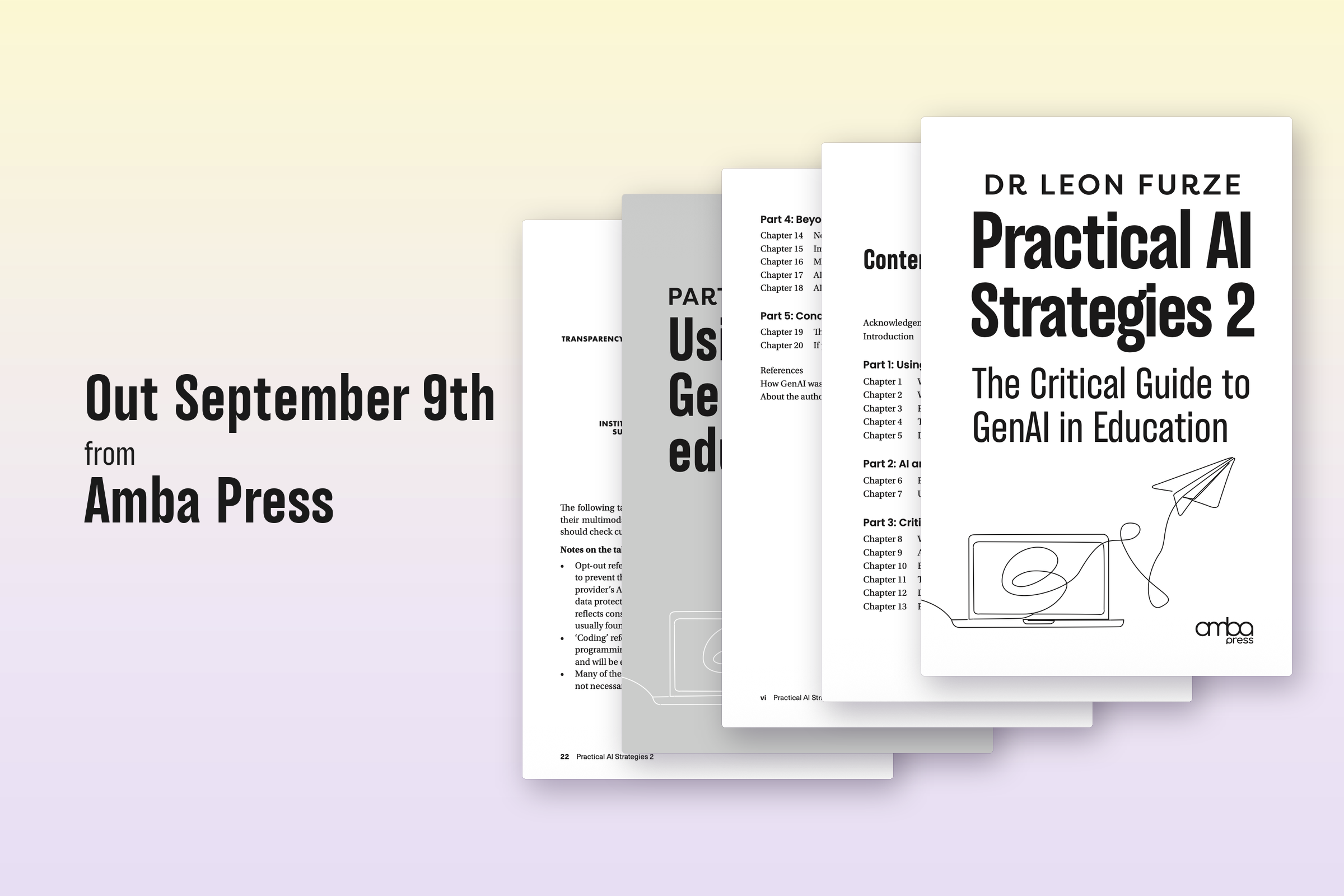 Practical AI Strategies 2, out 9 September from Amba Press