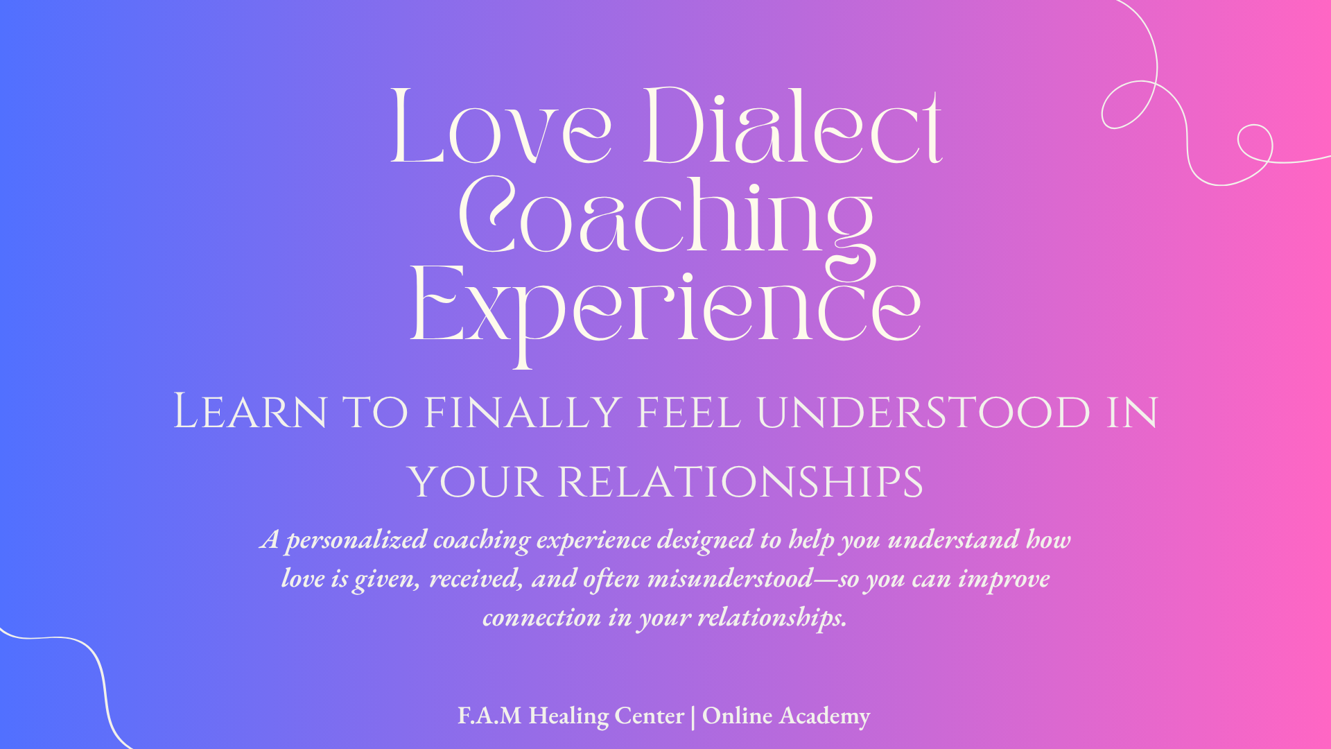 Product image for Customized Love Dialect Coaching
