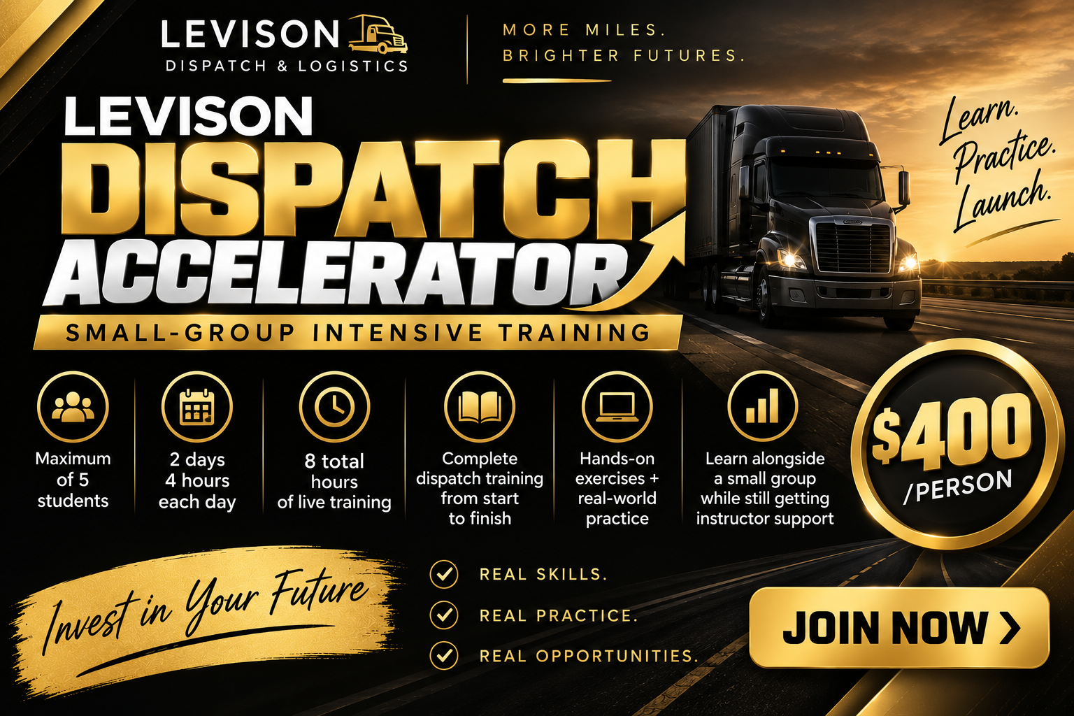 Product image for Levison Dispatch Accelerator