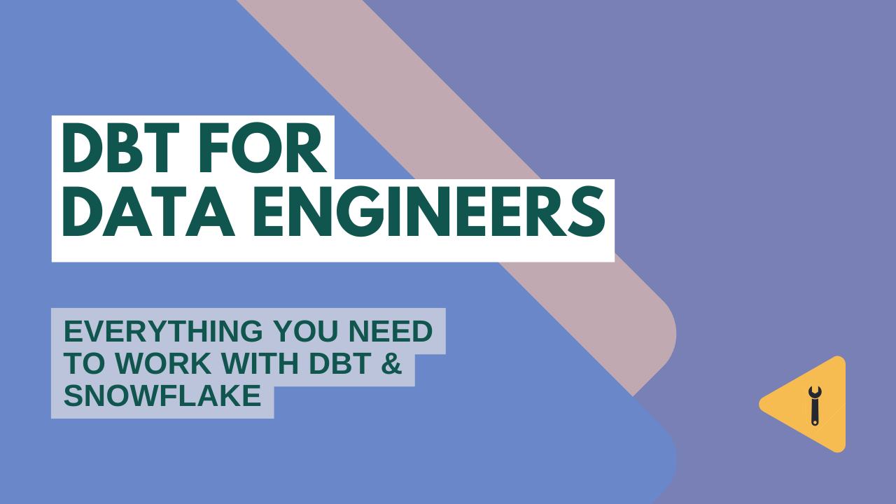 Product image for dbt for Data Engineers