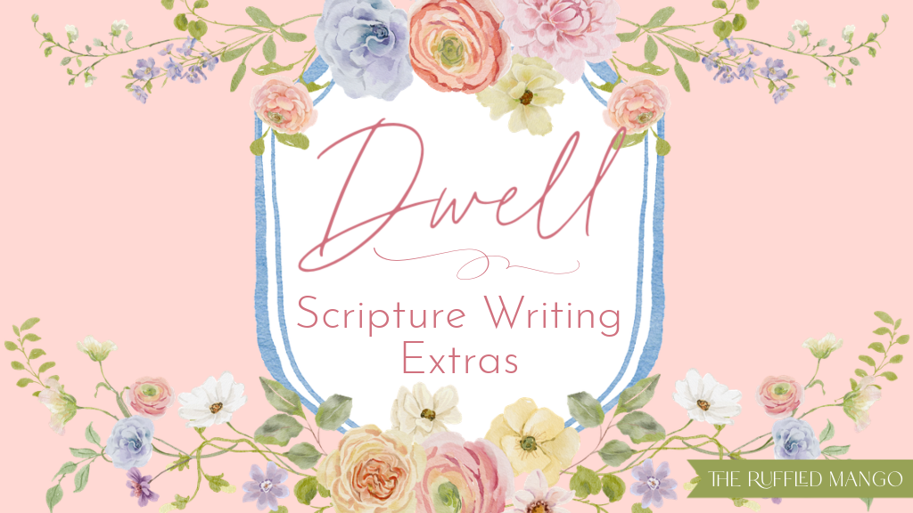 Product image for Dwell Scripture Writing Extras